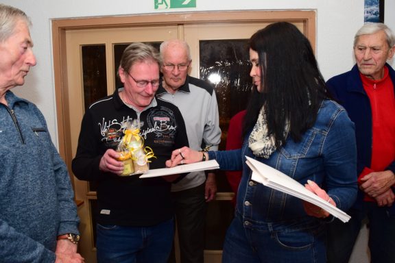 Ehrung der Mitglieder