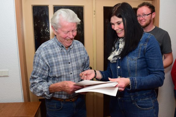 Ehrung der Mitglieder