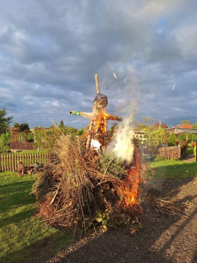 Feuer Frei ! hieß es gegen 19:30 Uhr