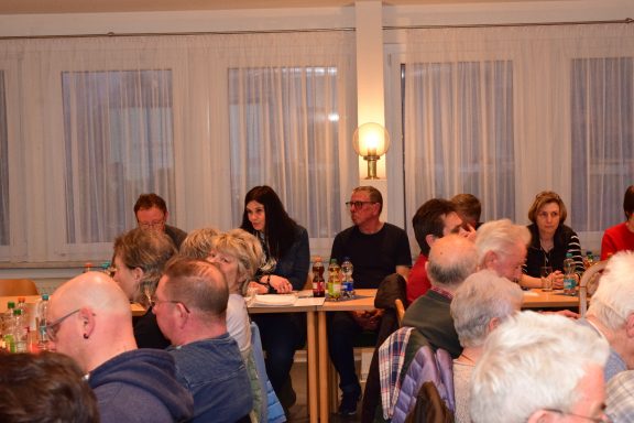 Eröffnung der Jahreshauptversammlung